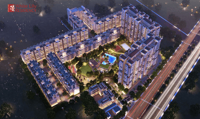 Project Image of 657.0 - 1631.0 Sq.ft 2 BHK Apartment for buy in Parker White Lily Residency