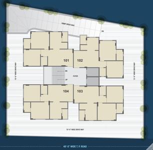 Project Image of 392.13 - 540.56 Sq.ft 2 BHK Apartment for buy in Paras Luxuria
