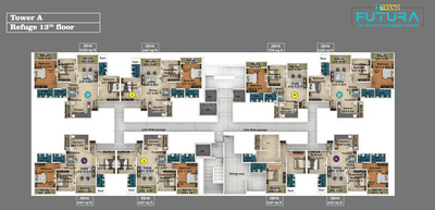 Project Image of 721.0 - 1120.0 Sq.ft 2 BHK Apartment for buy in Saheel Itrend Futura