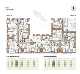 Project Image of 1611.0 - 2282.0 Sq.ft 3 BHK Apartment for buy in Floresta
