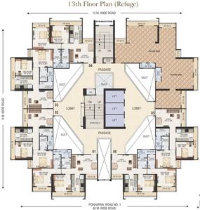 Project Image of 466.0 - 504.0 Sq.ft 2 BHK Apartment for buy in Maithili Pride