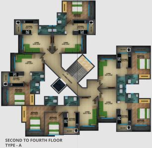 Project Image of 407.0 - 557.0 Sq.ft 1 BHK Apartment for buy in Kotak Kotak Royale Phase 1