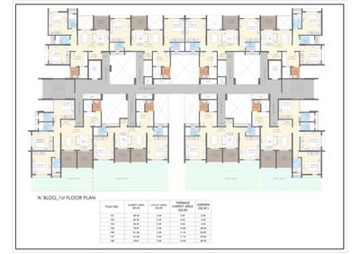 Project Image of 448.0 - 925.0 Sq.ft 1 BHK Apartment for buy in Goel Aria