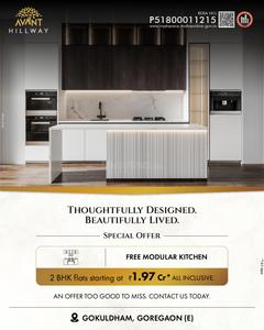 Project Image of 647.99 - 720.0 Sq.ft 2 BHK Apartment for buy in Avant Heritage V