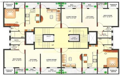 Project Image of 500.0 - 1838.0 Sq.ft 1 BHK Apartment for buy in Immaculate Mountain View Residency