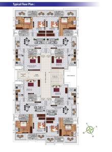 Project Image of 1880.0 - 1930.0 Sq.ft 3 BHK Apartment for buy in Trilochan Harihar Residency