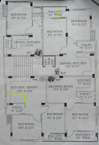 Project Image of 454.0 - 740.0 Sq.ft 1 BHK Apartment for buy in Siddhi Vinayak Apartment 5