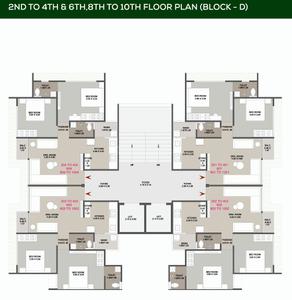 Project Image of 532.38 - 808.15 Sq.ft 2 BHK Apartment for buy in Royal Bagh E Farid Luxuria