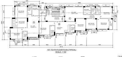 Tolly Green View Tolly Green View Cluster Plan from 1st to 4th Floor 1