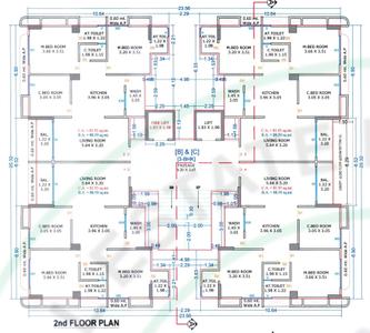Project Image of 881.89 - 913.43 Sq.ft 3 BHK Apartment for buy in Vikrant Vedant Solitaire