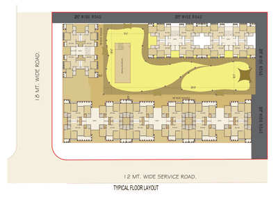 Project Image of 777.6 - 1250.85 Sq.ft 2 BHK Apartment for buy in Swagat Bellazio