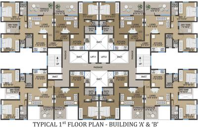 Project Image of 348.97 - 535.18 Sq.ft 1 BHK Apartment for buy in Om Developers Sanskruti