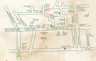 Project Image of 1650.0 - 3300.0 Sq.ft 3 BHK Villa for buy in SN Paradise Villas