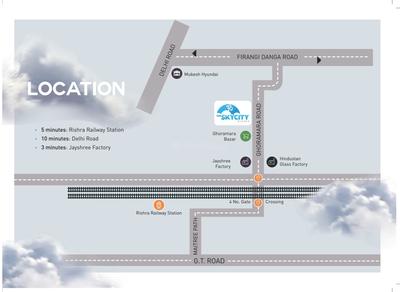 Project Image of 334.0 - 784.0 Sq.ft 1 BHK Apartment for buy in Om Sky City Phase I