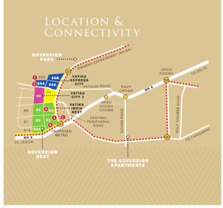 Project Image of 2750.0 - 5975.0 Sq.ft 3 BHK Apartment for buy in Vatika Sovereign Park