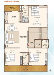 Project Image of 0.0 - 2110.0 Sq.ft 3 BHK Apartment for buy in B R Skyi 6