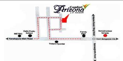 Project Image of 1400.0 - 2110.0 Sq.ft 2 BHK Apartment for buy in Comfort Arizona