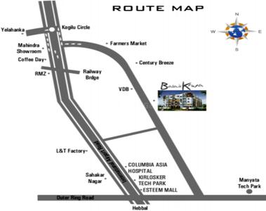 Project Image of 1060.0 - 1375.0 Sq.ft 2 BHK Apartment for buy in Balaji Krupa