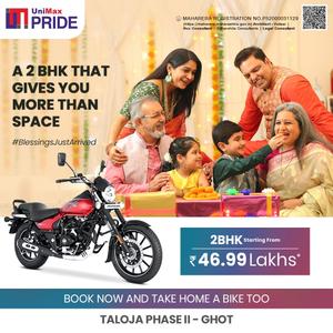 Project Image of 221.0 - 650.0 Sq.ft 1 RK Apartment for buy in Uni Max Pride