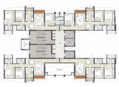 Project Image of 1074.0 - 1800.0 Sq.ft 3 BHK Apartment for buy in Kalpataru Magnus