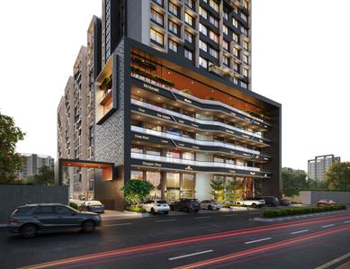 Project Image of 675.11 - 908.69 Sq.ft 2 BHK Apartment for buy in Lifecraft The 4th Axis Phase 2