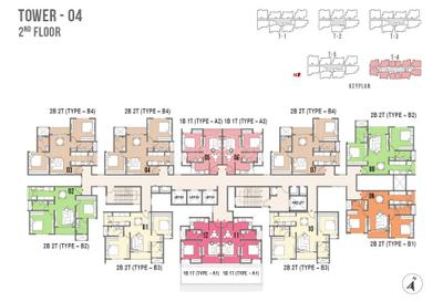 Project Image of 734.0 - 1221.0 Sq.ft 2 BHK Apartment for buy in Prestige Palm Court