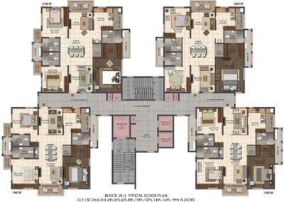 Project Image of 1920.0 - 3875.0 Sq.ft 3 BHK Apartment for buy in Aparna Sarovar Grande