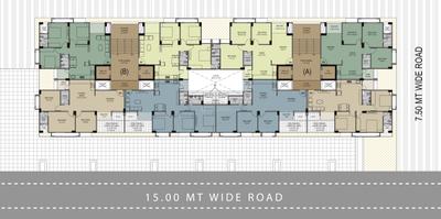 Project Image of 1422 Sq.ft 3 BHK Apartment / Flat for sale in Tragad for Rs. 6800000