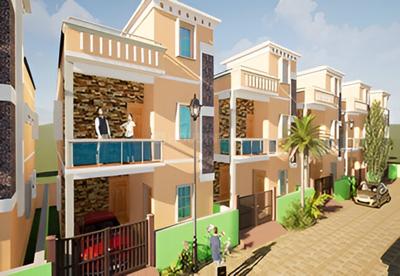 Project Image of 1850.0 - 2550.0 Sq.ft 3 BHK Villa for buy in Instabull Krishna Residency Phase 2