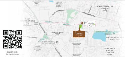 Project Image of 1149.0 - 1677.0 Sq.ft 2 BHK Apartment for buy in Srinidhi The Urban Suites