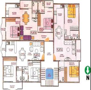 Project Image of 808.0 - 904.0 Sq.ft 2 BHK Apartment for buy in DS Max Ashraya Height
