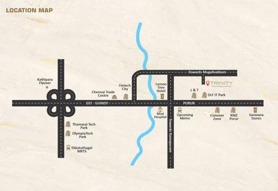 Project Image of 602.0 - 810.0 Sq.ft 2 BHK Apartment for buy in Viceroy Trinity