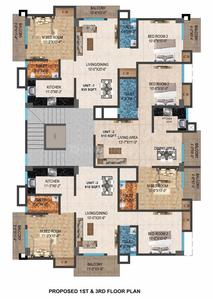 Project Image of 810.0 - 1350.0 Sq.ft 2 BHK Apartment for buy in ABS Lotus Garden