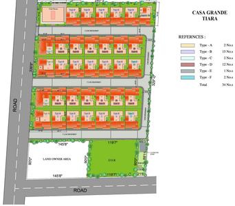 Project Image of 2269.0 - 3082.0 Sq.ft 3 BHK Villa for buy in Casagrand Tiara