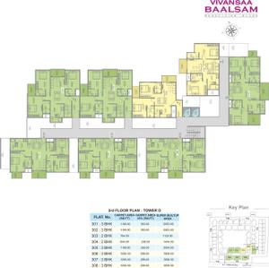 Project Image of 673.0 - 2769.0 Sq.ft 1 BHK Apartment for buy in Vivansaa Baalsam