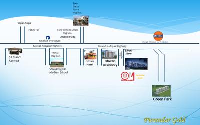 Project Image of 342.72 - 503.21 Sq.ft 1 BHK Apartment for buy in OM Purandhar Gold