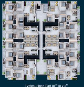 Project Image of 1600.0 - 1800.0 Sq.ft 4 BHK Apartment for buy in The Gold