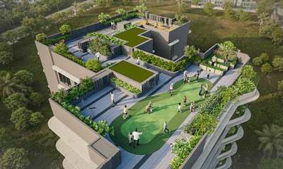 Project Image of 399.99 - 1808.98 Sq.ft 1 BHK Apartment for buy in Jet Trinity Towers