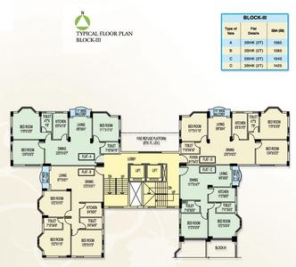 Project Image of 985.0 - 1900.0 Sq.ft 2 BHK Apartment for buy in Orbit Sky View