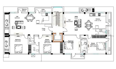 Project Image of 973.0 - 1611.0 Sq.ft 2 BHK Apartment for buy in AFS Twin