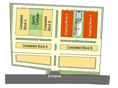 Project Image of 1297.0 - 1609.0 Sq.ft 2 BHK Apartment for buy in Shanta Satellite Township Block F