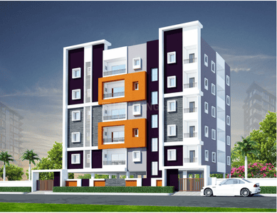 Project Image of 1130.0 - 1380.0 Sq.ft 2 BHK Apartment for buy in Sravani Dikshita Pride Block A And B