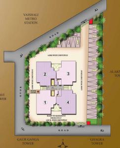 Project Image of 0.0 - 1855.0 Sq.ft 3 BHK Apartment for buy in Nandini Metro Suites Bliss