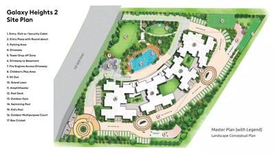 Project Image of 1045.0 - 1100.0 Sq.ft 2 BHK Apartment for buy in Janta Galaxy Heights