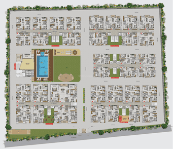 Project Image of 1133.33 - 3260.0 Sq.ft 2 BHK Apartment for buy in Srusti Symphony
