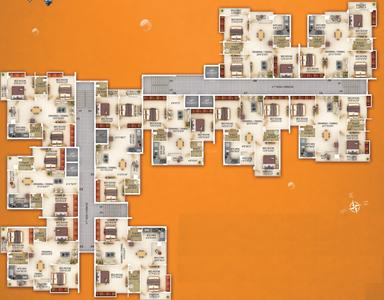 Project Image of 1030.0 - 1530.0 Sq.ft 2 BHK Apartment for buy in Eklavya Tower