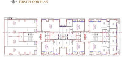 Project Image of 661.33 - 960.46 Sq.ft 2 BHK Apartment for buy in Gopinathji Sahjanand Sky