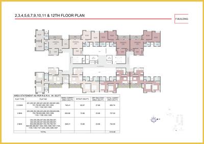 Project Image of 630.66 - 745.4 Sq.ft 2 BHK Apartment for buy in Ellora Nakshatra I Land Phase 6