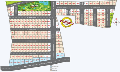 Project Image of 505.0 - 1394.0 Sq.ft Residential Plot Plot for buy in Srie BI Varagi City