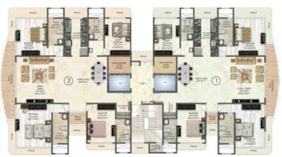 Project Image of 2088.0 - 2228.0 Sq.ft 4 BHK Apartment for buy in Spark Jyoti Palace